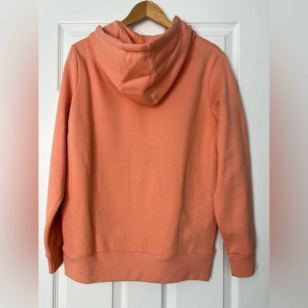 123Ciao Peach Hoodie Sweatshirt | Heart Logo Graphic | NWT | Size S - Picture 7 of 9